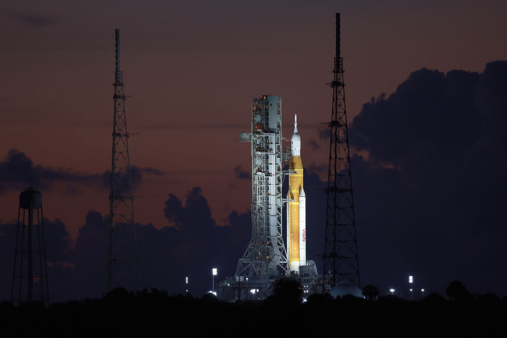 NASA отложило запуск Artemis из-за технических проблем. Мыс Канаверал, 4 сентября 2022 года. Фото © Getty Images / Joe Raedle 