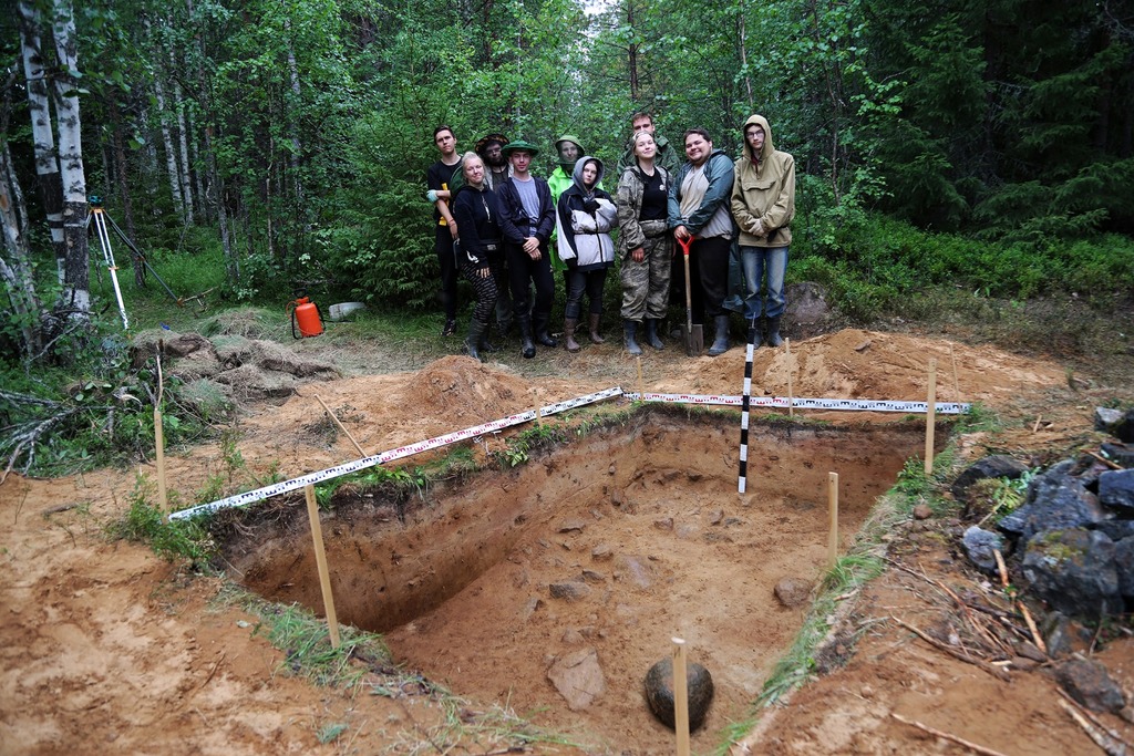 Находки археологов в Беломорском районе Карелии. Фото © ПетрГУ