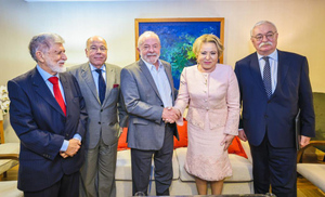 Лула да Силва накануне инаугурации встретился с главами делегаций России и Украины