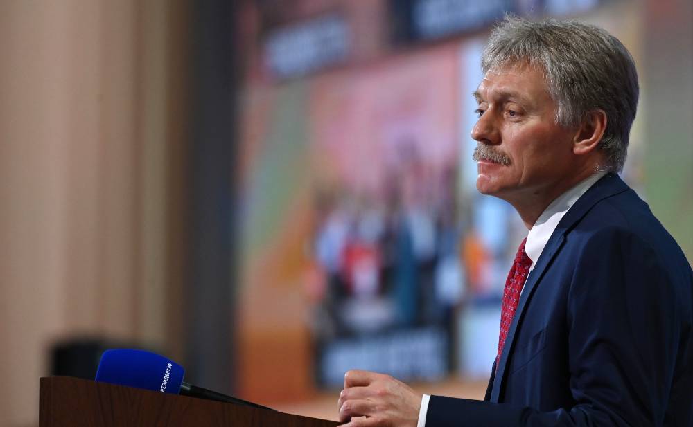 Песков: Кремль не считает, что подталкивает НАТО к увеличению помощи Украине