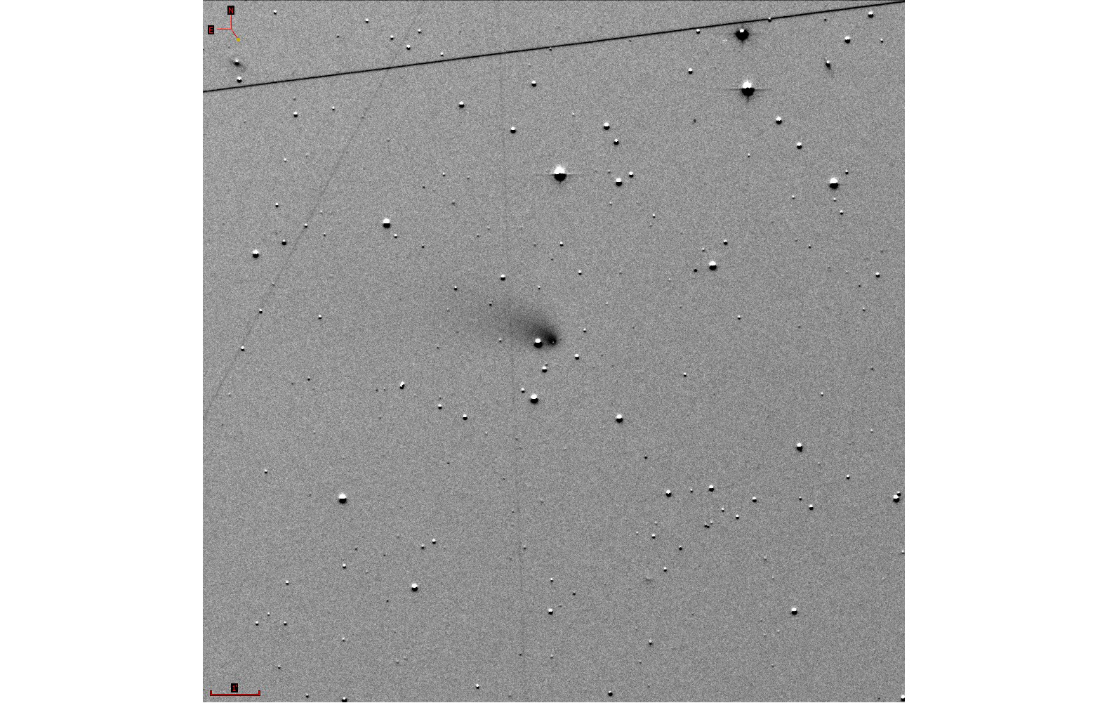 Комета C/2022 E3 (ZTF) на снимке обсерватории Азиаго (Италия). Фото © Wikipedia