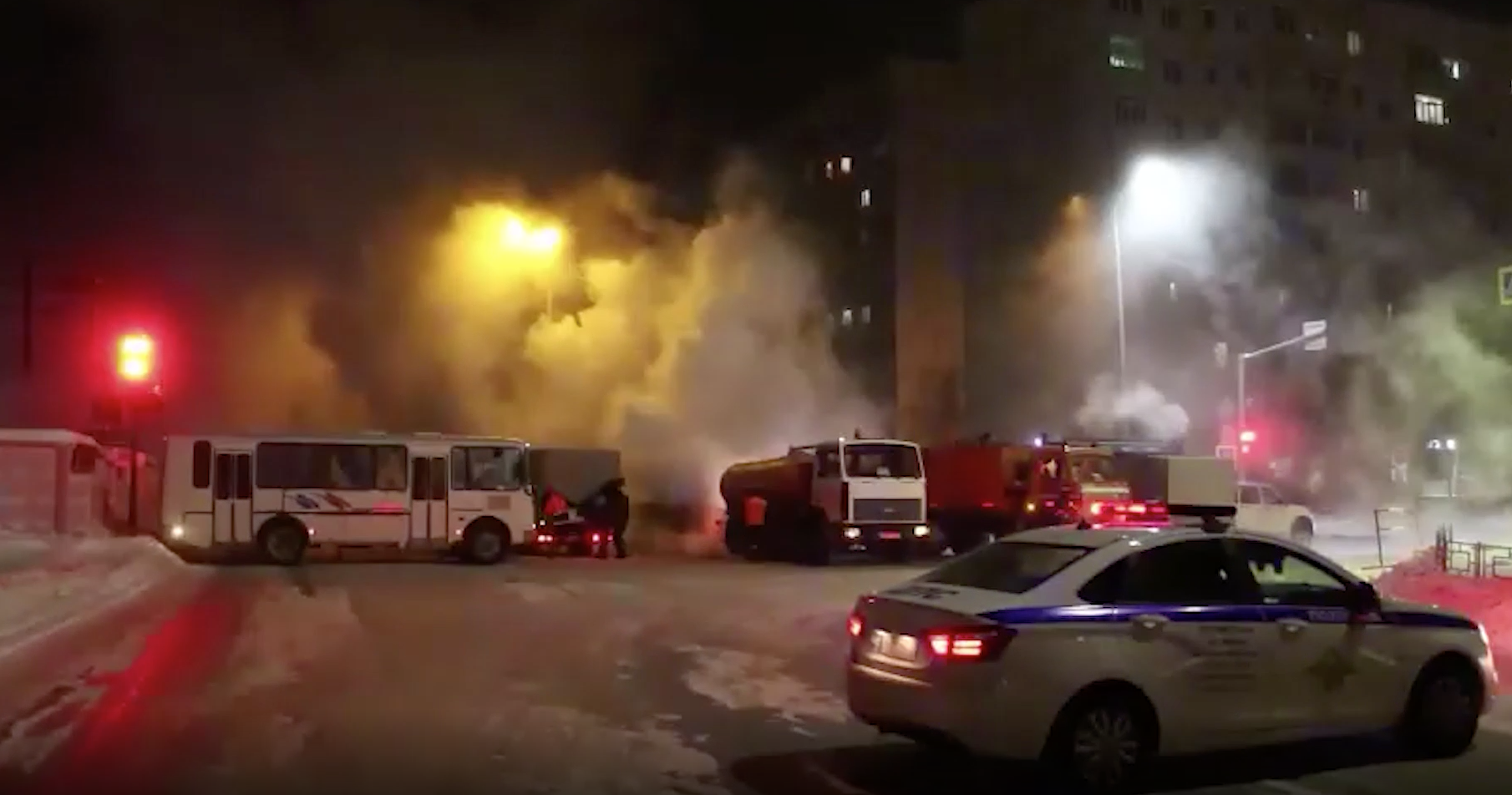 "Сонная лощина": Прорыв на теплотрассе в –40 погрузил российский город в "туманный ад"
