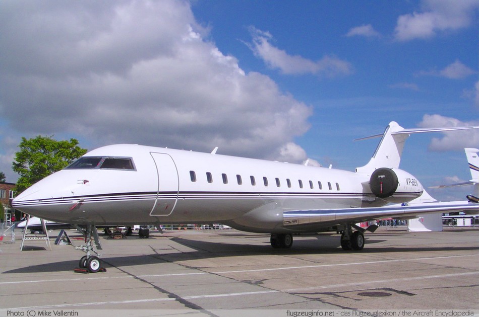 Bombardier BD-700-1A10. Фото © flugzeuginfo.net / Mike Vallentin