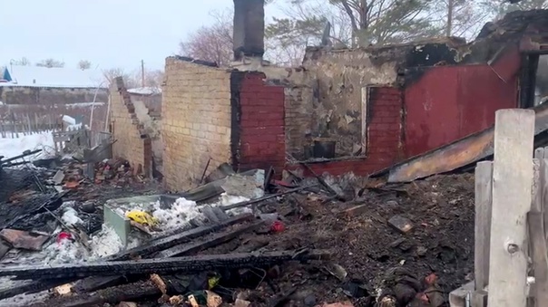 Стала известна причина пожара в Омской области, где погибла мать с тремя детьми