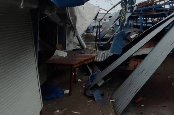 Украинские военные обстреляли рынок в Шебекине