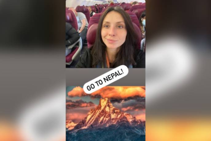 На борту разбившегося в Непале самолёта находилась тревел-блогер из России Елена Б. Обложка © Instagram (признан экстремистской организацией и запрещён на территории Российской Федерации)