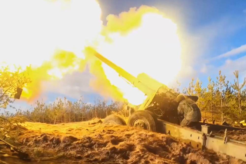 Российские военные за сутки поразили 76 артиллерийских подразделений ВСУ