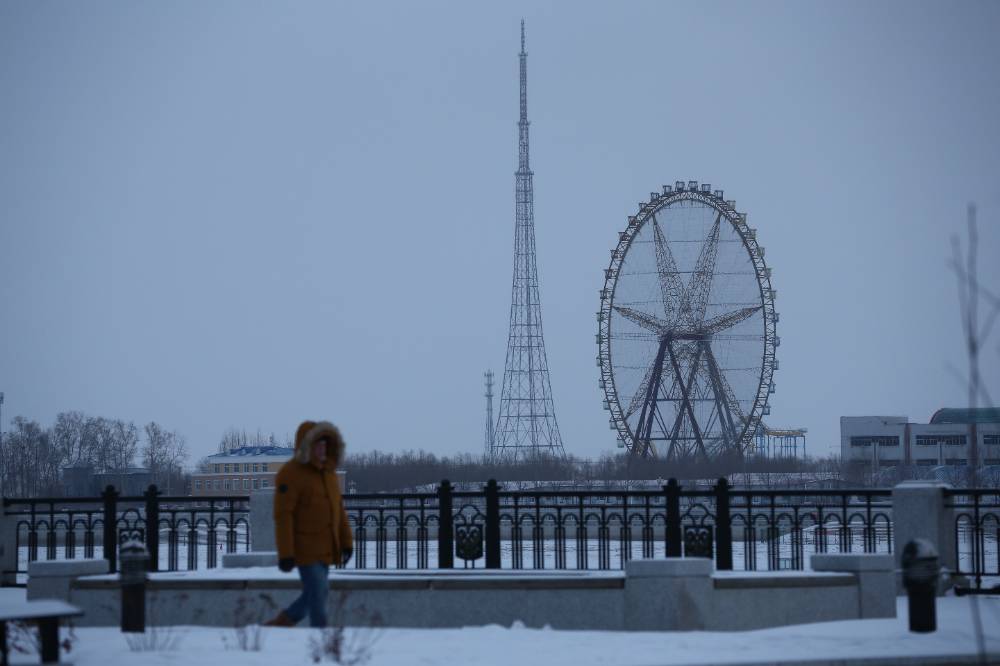 Благовещенск подсветкой на телебашне поздравит с Новым годом соседей в Хэйхэ