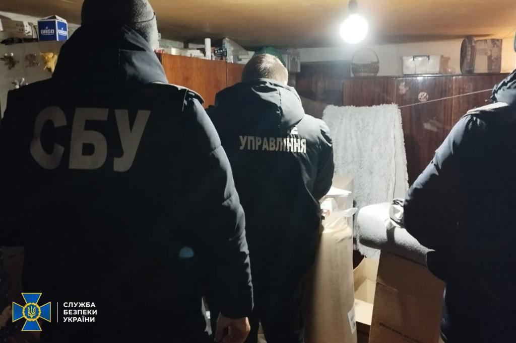 Задержание организаторов переправки уклонистов сотрудниками СБУ. Фото Telegram / Служба безопасности Украины