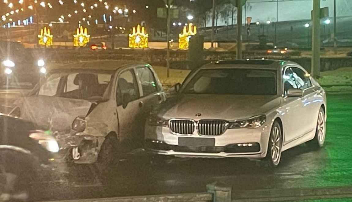 BMW министра цифрового развития Татарстана попал в ДТП в Казани