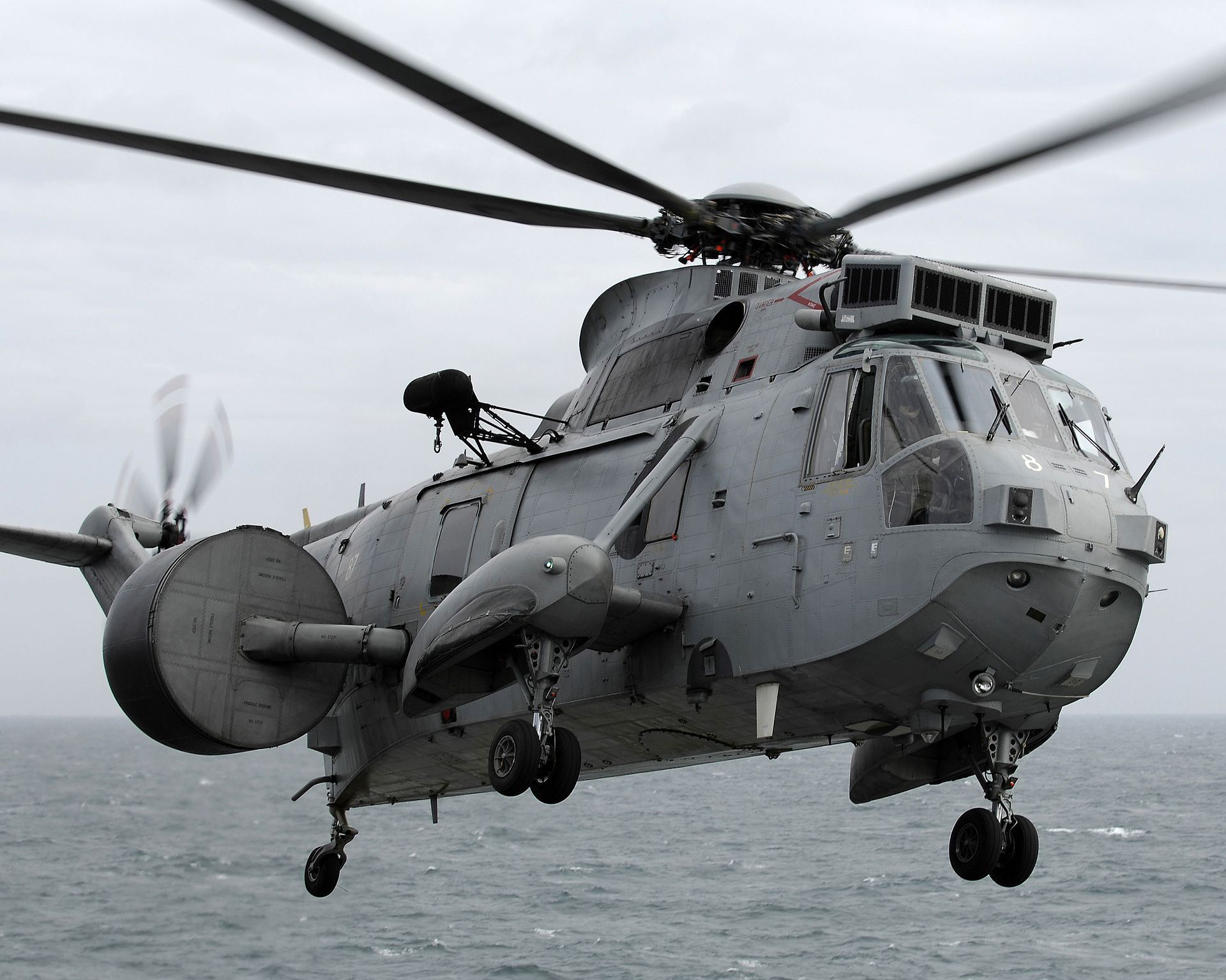Украина получила британский вертолёт Sea King