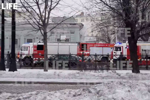 Пожар в кальянной едва не спалил особняк Елагина в центре Москвы 