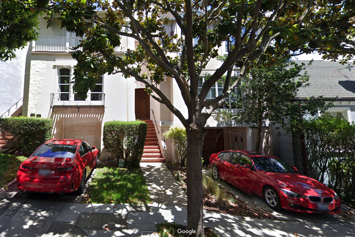 Кућа Олге Потапове у Сан Франциску.  Фотографија © Гоогле Мапс