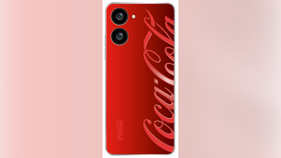 Смартфон от Coca-Cola, который получит название ColaPhone. Обложка © Twitter / Ice Universe