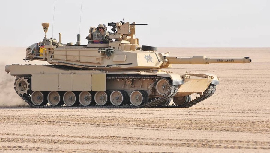 Танк Abrams 1-й бронетанковой дивизии США. Фото © Dvidshub.net / Sgt. Aaron Ellerman