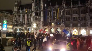 "Мир без оружия и санкций": Сотни баварцев выступили против поставки танков Украине