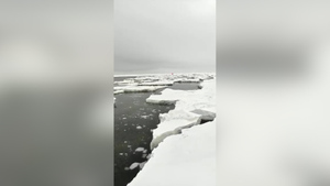 "Лёд живой": На Сахалине рыбаков едва не утащило в море