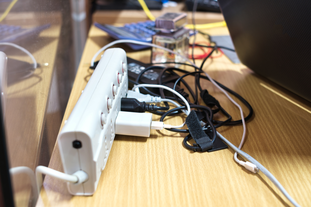 Ненужные провода и зарядки только вносят хаос в пространство вокруг. Фото © Shutterstock
