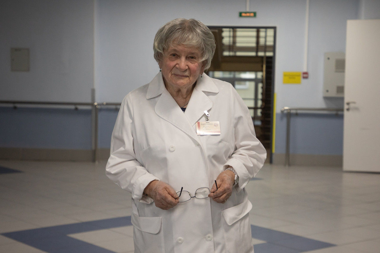 Блокадница Раиса Элькина более 60 лет спасает жизни, работая врачом
