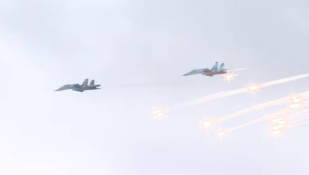 Лётные экипажи РГВ отработали уничтожение переходящих границу вооружённых группировок