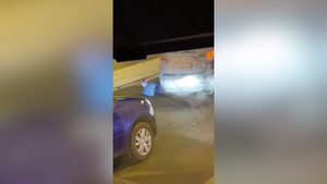 В Тюмени неудачливого пешехода дважды за полчаса сбила машина