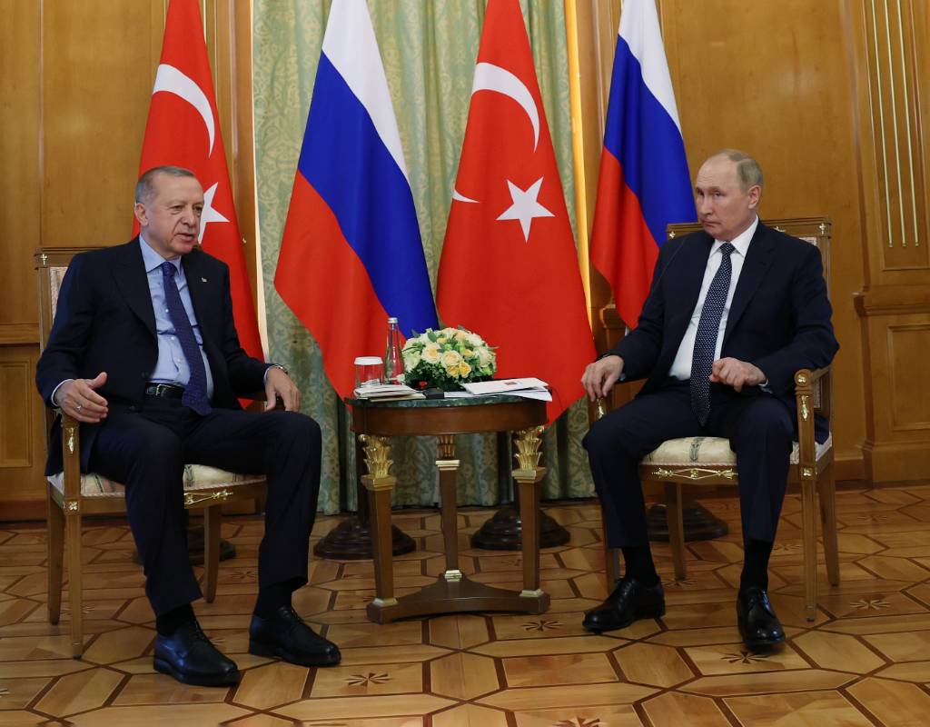 Путин и Эрдоган обсудили по телефону проект газового хаба