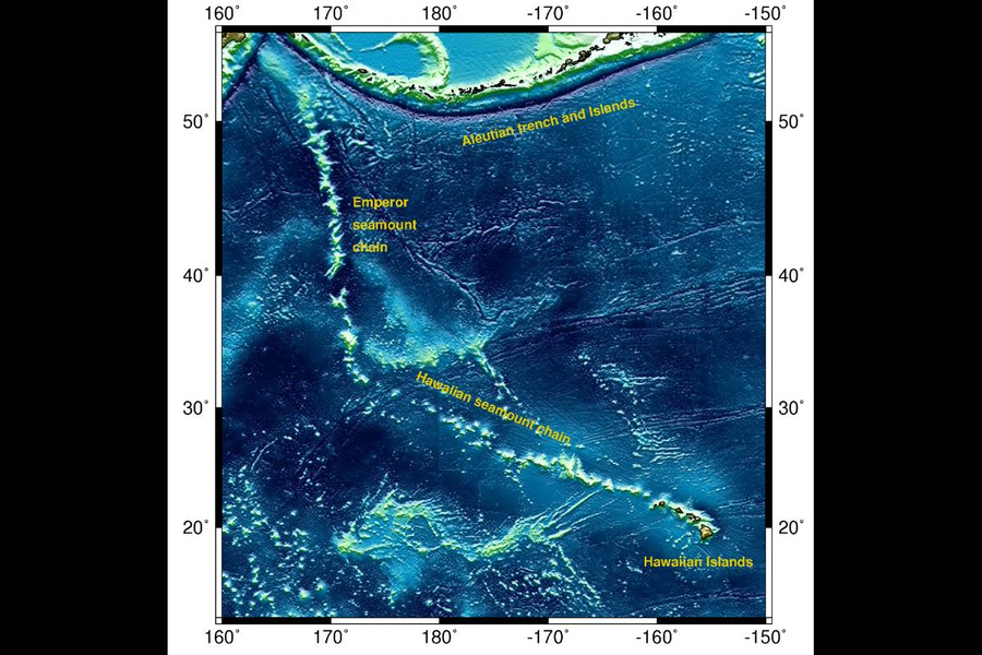 Гавайский подводный хребет. Фото © Wikipedia / Ingo Wölbern