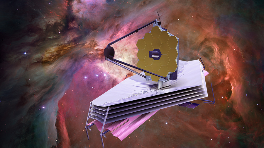 Телескоп James Webb нашёл в космосе загадочные объекты. Обложка © NASA