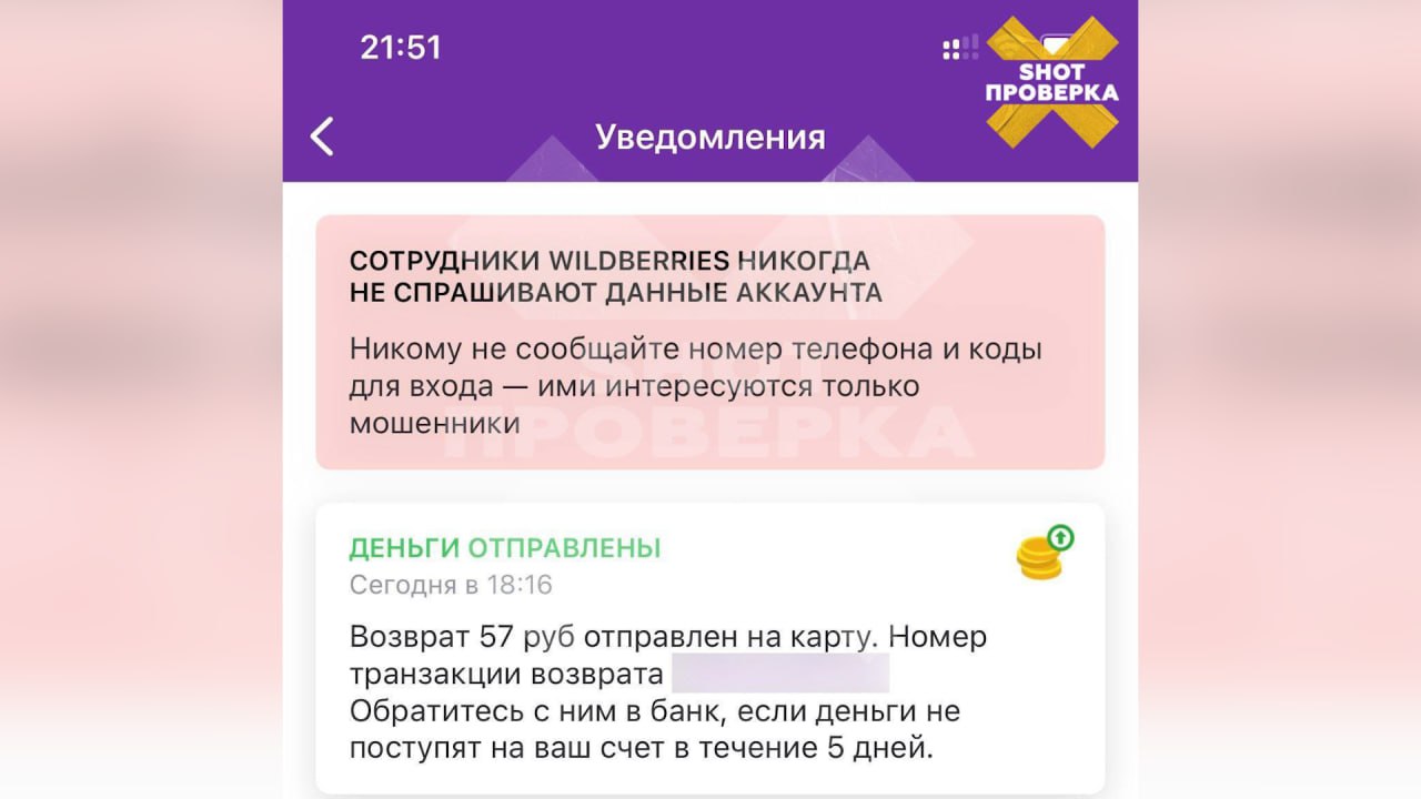 Wildberries начал возвращать комиссию при оплате с карт Visa и Mastercard. Фото © SHOT Проверка