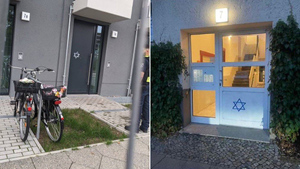 В Германии начали помечать дома евреев звездой Давида и сжигать флаги Израиля