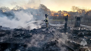 В Приморском крае из-за пожара погибли около 700 овец и один мужчина