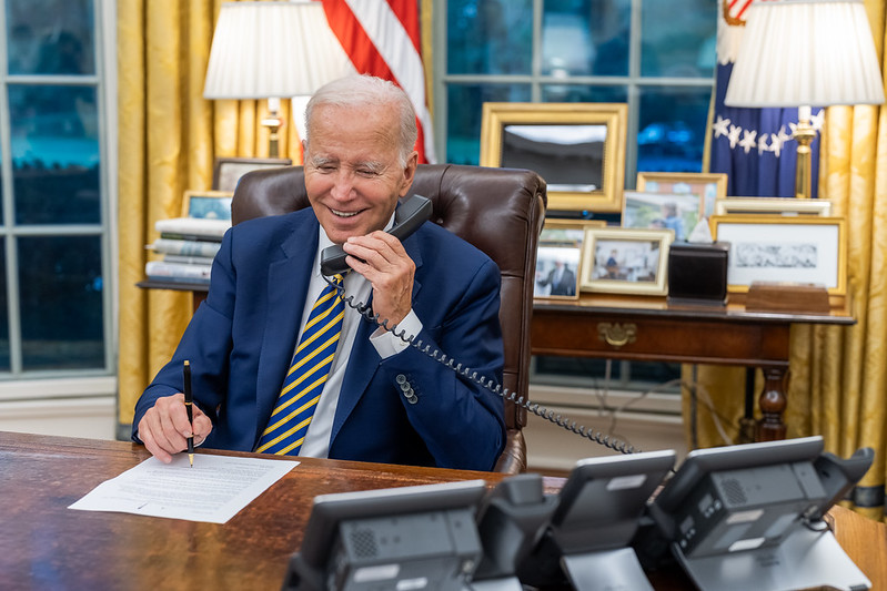 Американский лидер Джо Байден. Обложка © Flickr / The White House