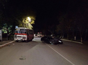 Пять человек пострадали в серьёзном ДТП с автобусом под Воронежем