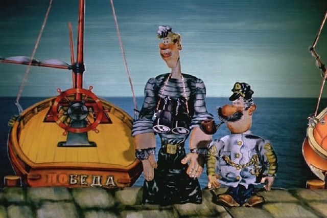 Кадры из мультфильма "Приключения капитана Врунгеля". Обложка © Youtube / Советские фильмы, спектакли и телепередачи