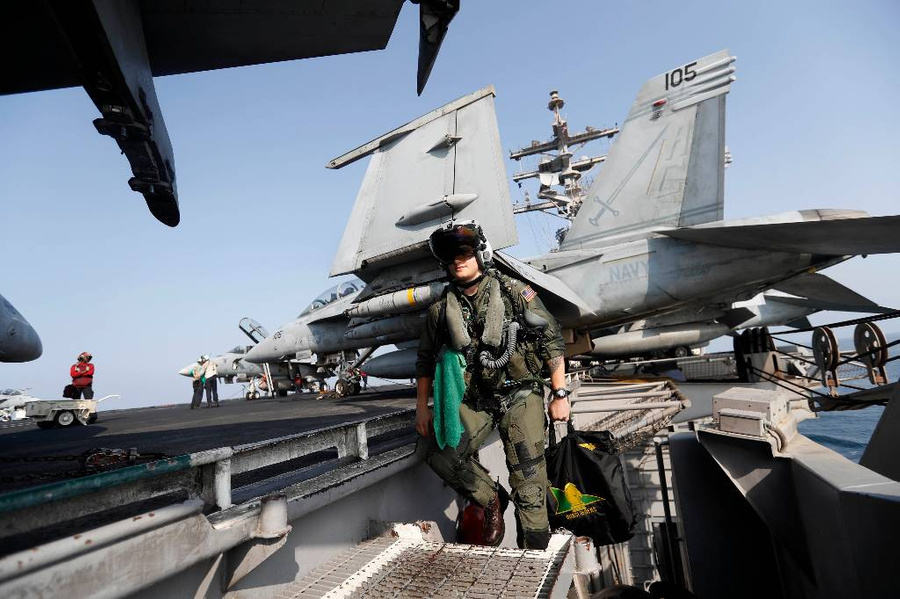 Американские военные, участвующие в операции в Ираке и Сирии. Обложка © AP / TASS / Petr David Josek