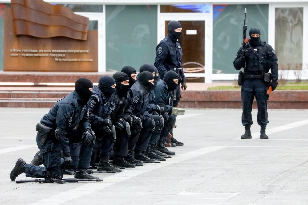 3 октября — День ОМОНа. Фото © Агентство "Москва" / Софья Сандурская