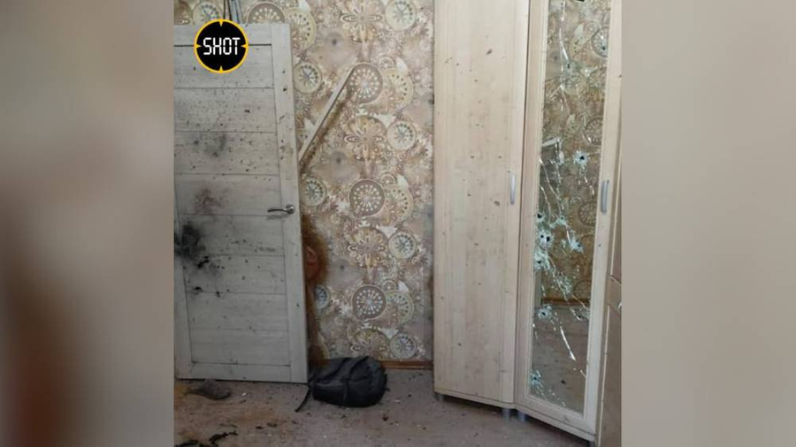 Последствия взрыва гранаты в квартире на улице Мещерякова в Москве. Фото © Telegram / SHOT