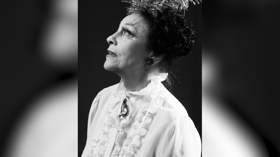 Театральная актриса Лидия Дымова. Обложка © VK / Управление культуры Сызрани