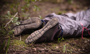 Были связаны ноги: В ручье в Ленинградской области нашли тело мужчины, которого искали десять дней