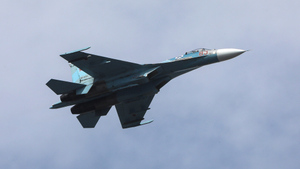 Истребитель Су-27 отогнал два бомбардировщика США от российской границы над Балтикой