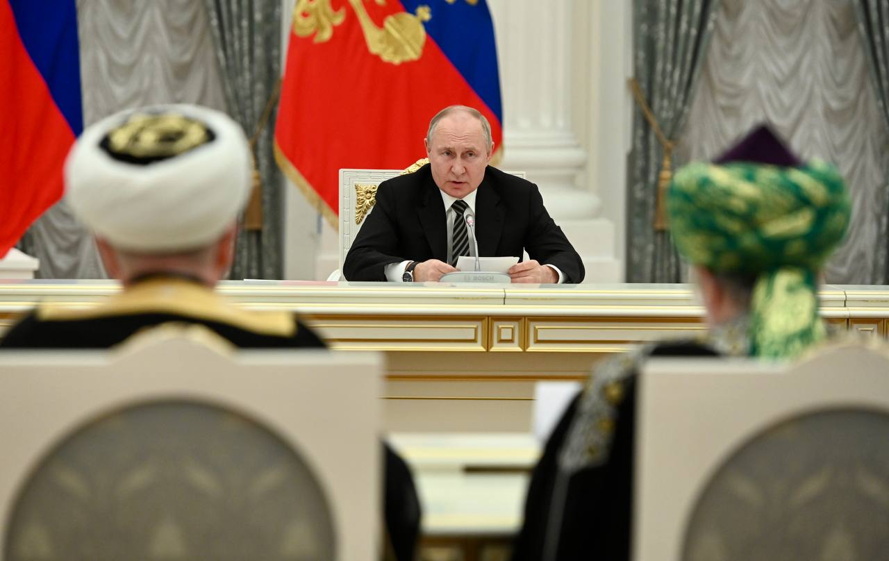 Путин заявил о боли в сердце из-за трагедии на Святой земле