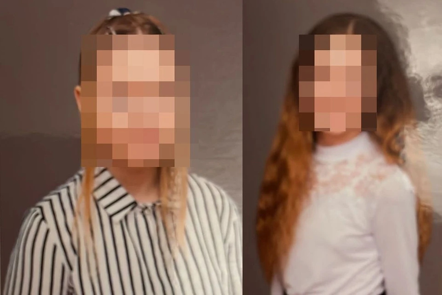 Слева — девочка, напавшая на подругу в Новосибирской области. Справа — пострадавшая школьница. Обложка © kp.ru