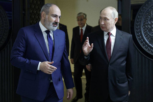В Кремле высказались о возможности визита Путина в Армению 