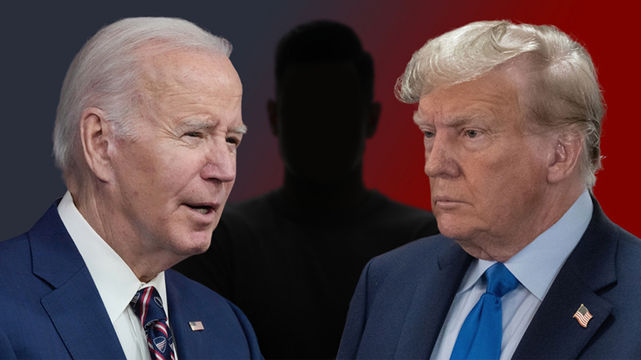 Основные кандидаты на пост 47-го президента США — Джо Байден и Дональд Трамп, но есть кое-кто ещё. Коллаж © ТАСС / AP / Jacquelyn, © Shutterstock