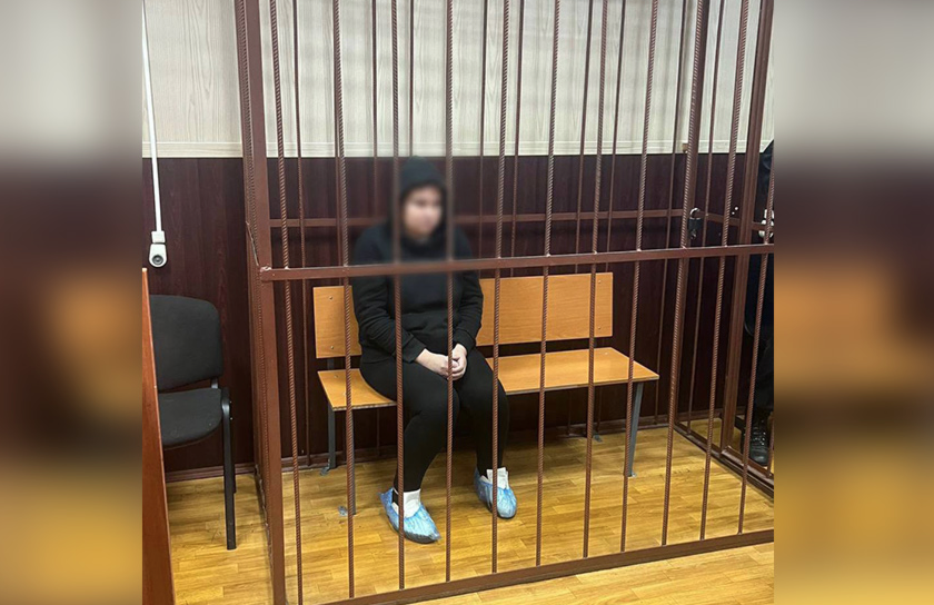 В Москве суд арестовал женщину за избиение ребёнка. Видео © t.me / Столичный СК