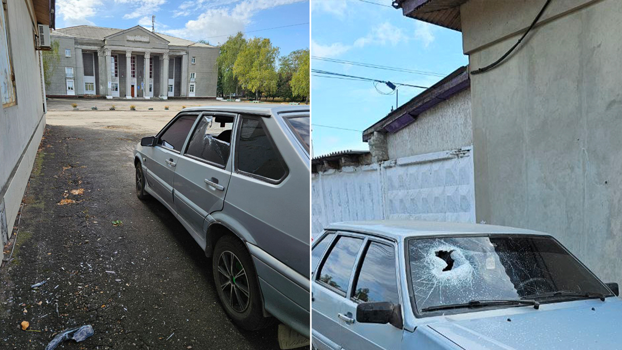 Последствия обстрела Горловки со стороны ВСУ. Фото © телеграм-канал "Приходько РИК"