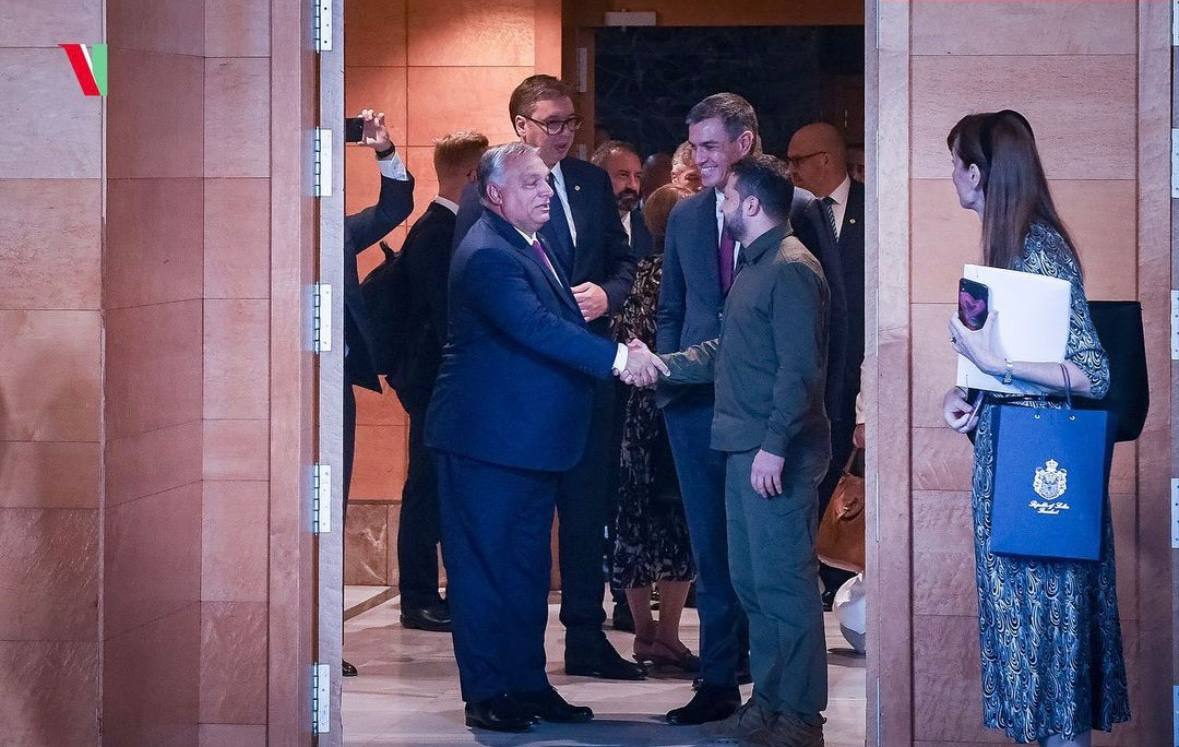 Орбан встретился с Зеленским на саммите в Испании