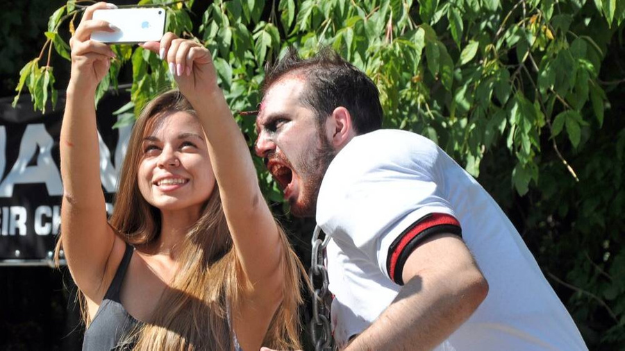 8 октября отмечается Всемирный день зомби. Фото © Агентство "Москва"