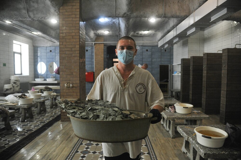 11 октября — День банщика. Фото © Агентство "Москва" / Александр Авилов