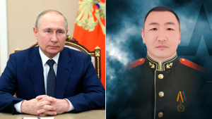 Путин присвоил звание Героя России посмертно рядовому Егорову